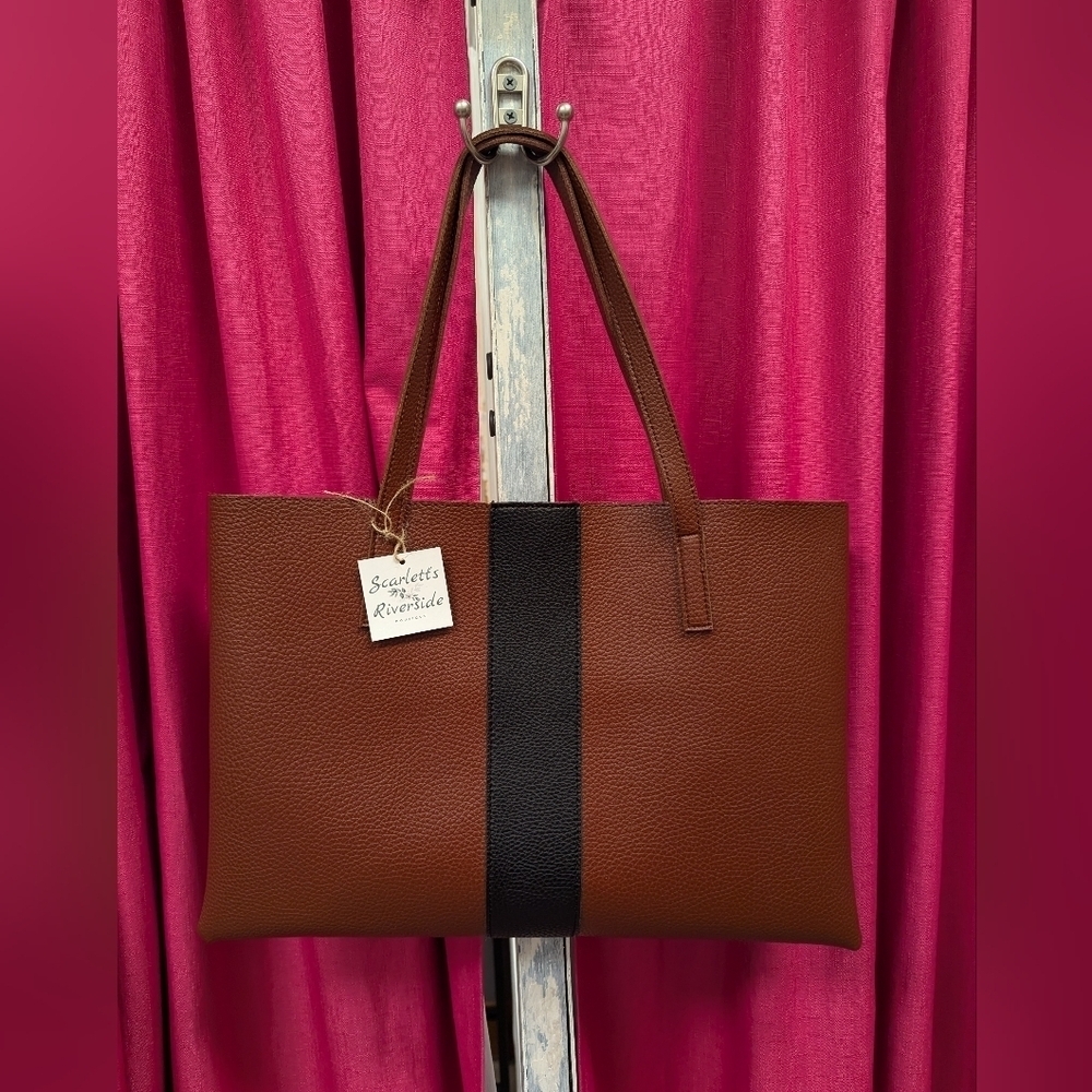 NWTs vegan leather tote purse